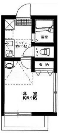 カルペディエム横浜Ⅰの物件間取画像